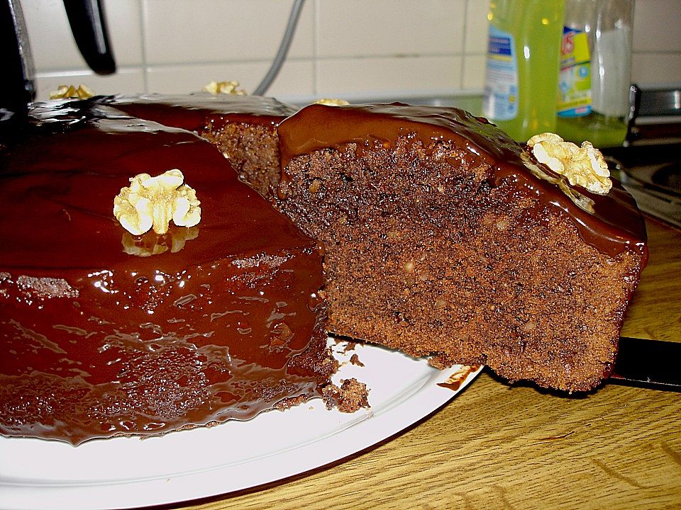 Schokoladen - Nuss - Kuchen von Okidoky| Chefkoch