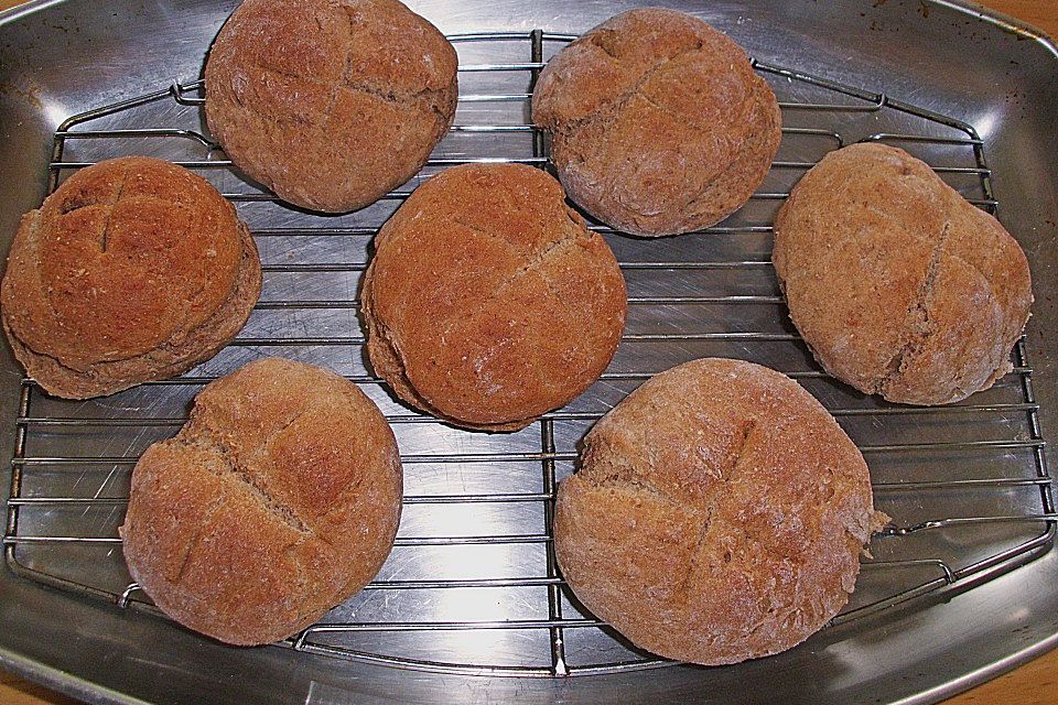 Dinkel - Roggen - Brötchen