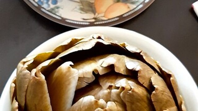 Gekochte Artischocken mit Vinaigrette von Creativkoch Gekochte Artischocken mit Vinaigrette von Creativkoch