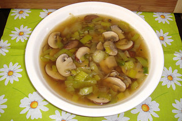 Klare Champignonsuppe Von Gs Pe Chefkoch 