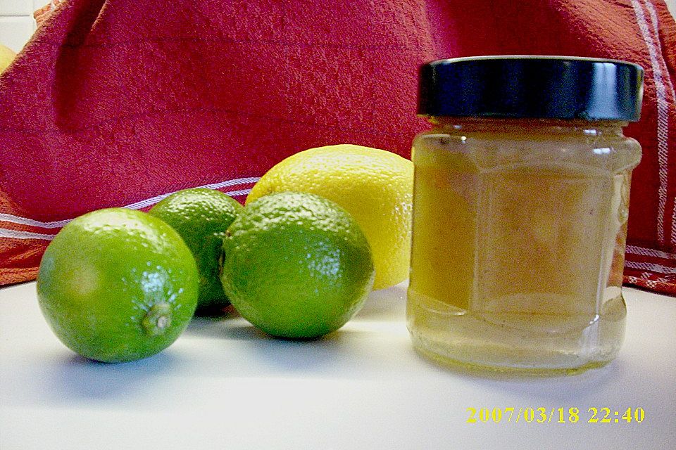 Zitronen - Minz - Marmelade