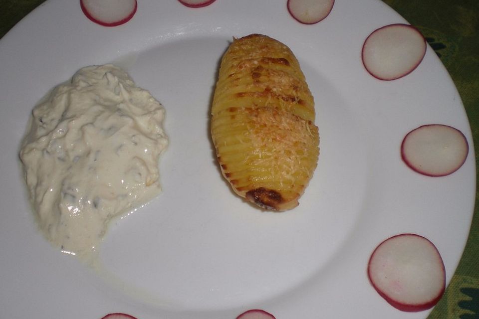 Schwedische Fächerkartoffeln