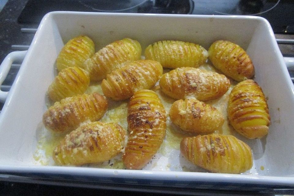 Schwedische Fächerkartoffeln