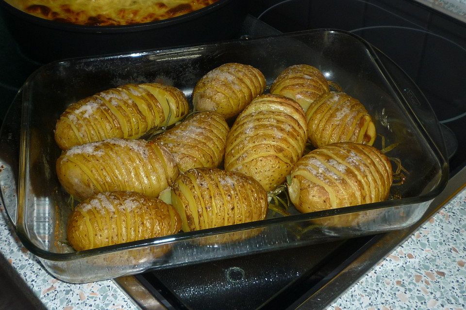 Schwedische Fächerkartoffeln
