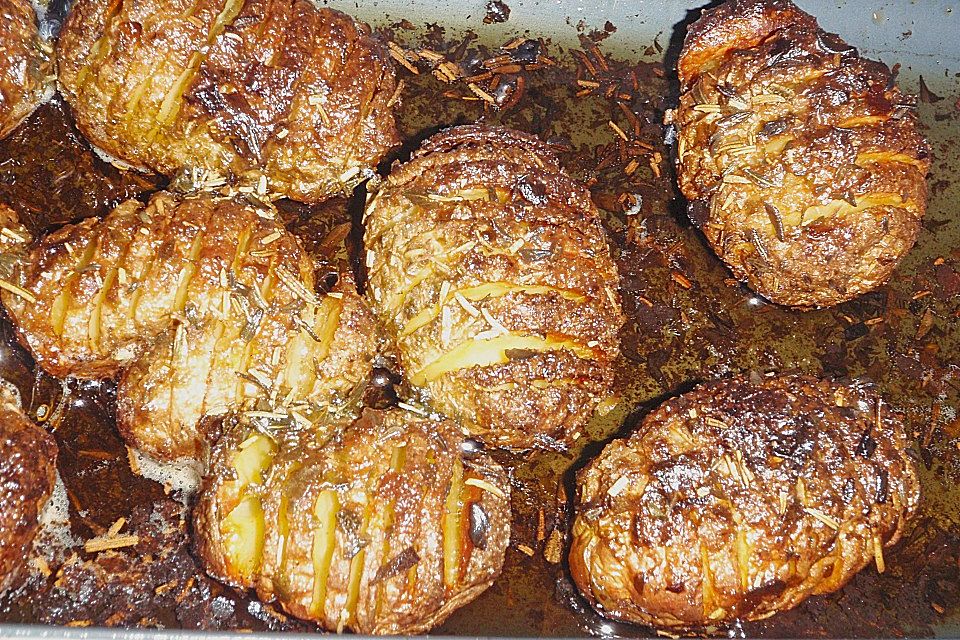 Schwedische Fächerkartoffeln