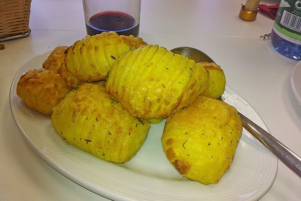 Schwedische Fächerkartoffeln