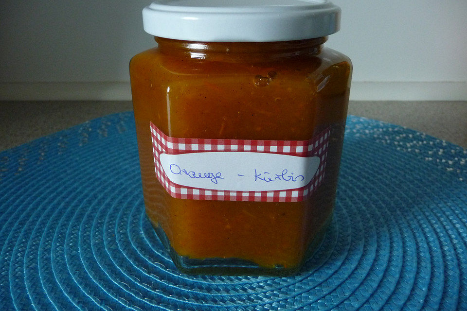 Kürbis - Orangen - Marmelade