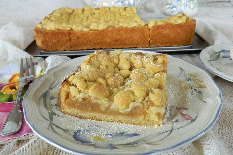 Apfel - Streuselkuchen