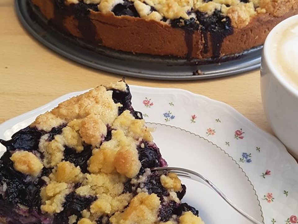 Heidelbeerkuchen mit Streuseln | Chefkoch