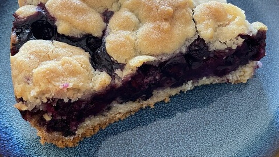 Heidelbeerkuchen mit Streuseln - schnell &amp; einfach