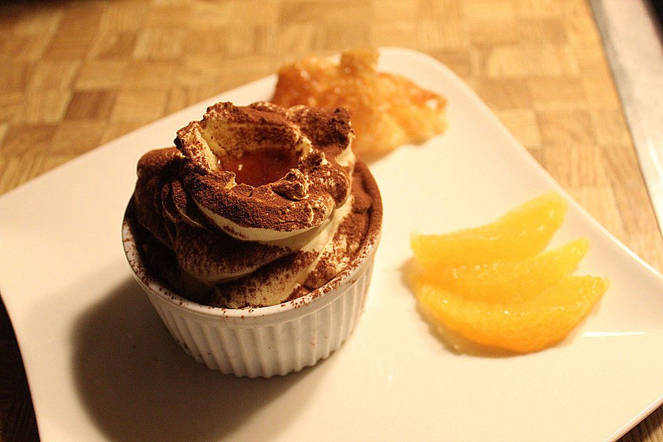 Soufflé glacé Grand Marnier