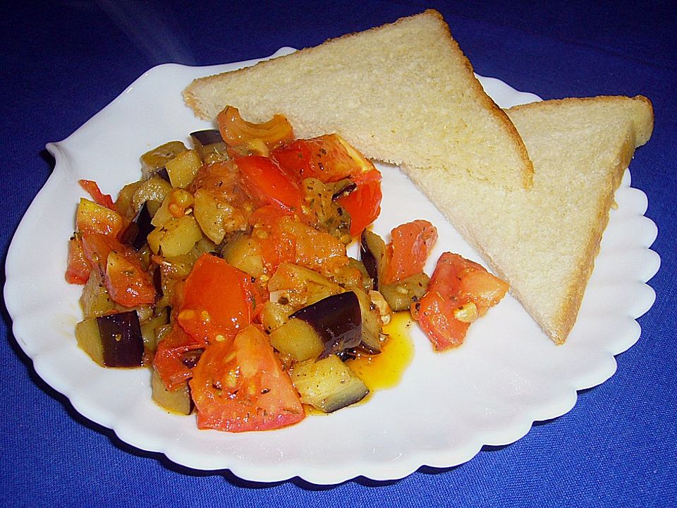 Türkischer Auberginen - Tomaten Salat von astuke| Chefkoch