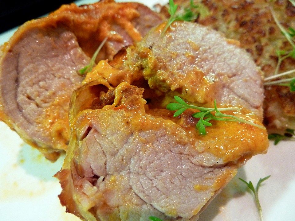 Gefülltes Schweinefilet im Speckmantel von SNeto| Chefkoch