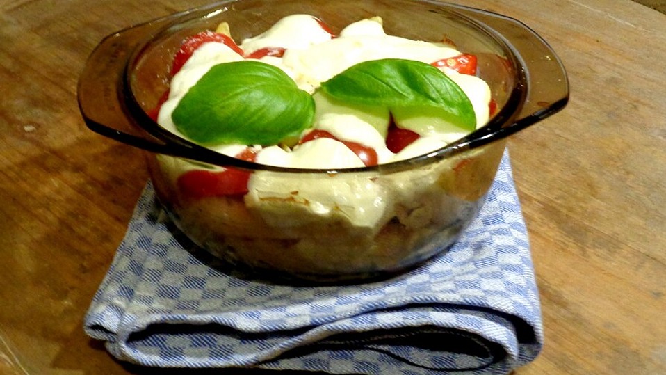 Kartoffel-Tomaten-Mozzarella-Gratin von jewelzz Kartoffel-Tomaten-Mozzarella-Gratin von jewelzz