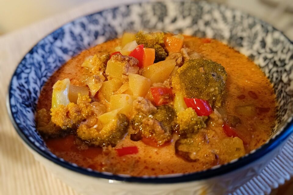 Bunter Hackfleisch-Gemüse-Eintopf von gabipan