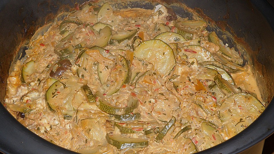 Griechischer Zucchini-Reisauflauf à la Mäusle von CocaColaMaus Griechischer Zucchini-Reisauflauf à la Mäusle von CocaColaMaus