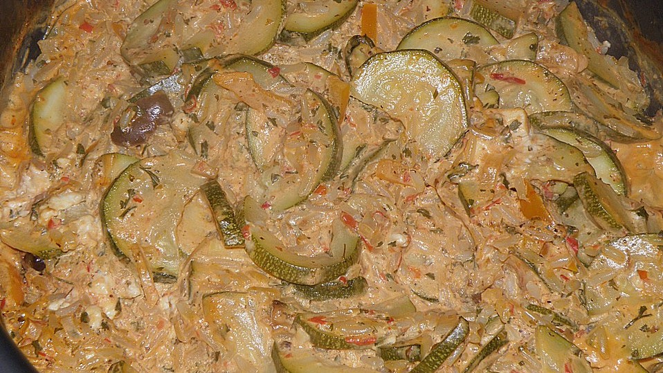 Griechischer Zucchini-Reisauflauf à la Mäusle von CocaColaMaus