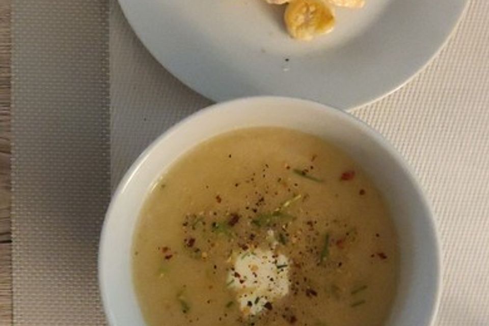 Sahnige Kartoffelsuppe