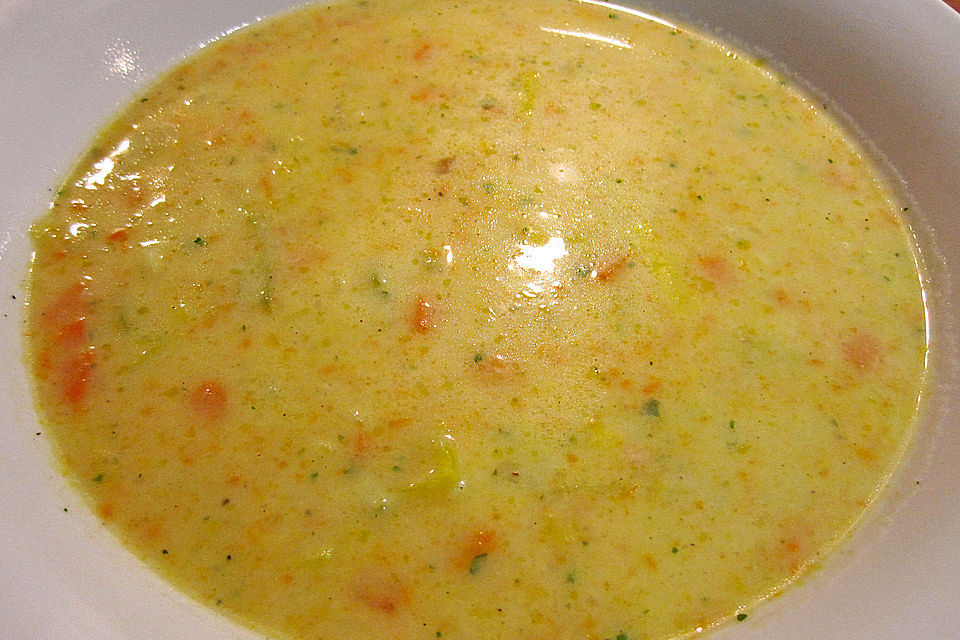 Sahnige Kartoffelsuppe