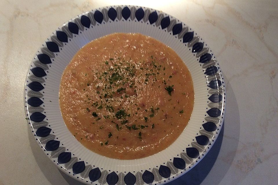 Sahnige Kartoffelsuppe