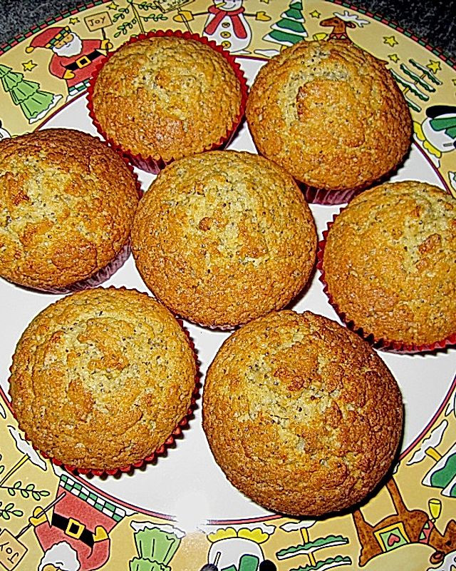 Eierlikör - Mohn - Muffins