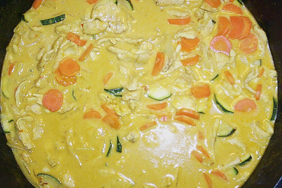 Gelbes Thai Curry