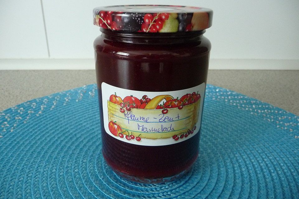 Pflaumen-Zimt-Marmelade