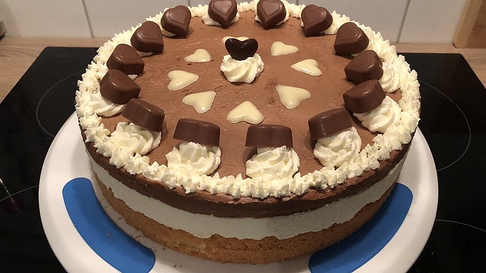 Milka Herzen Torte Von Cjless Chefkoch