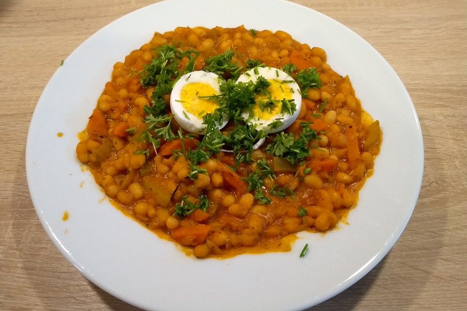 Türkische Bohnensuppe