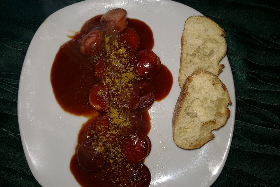 Currysauce zu Currywurst