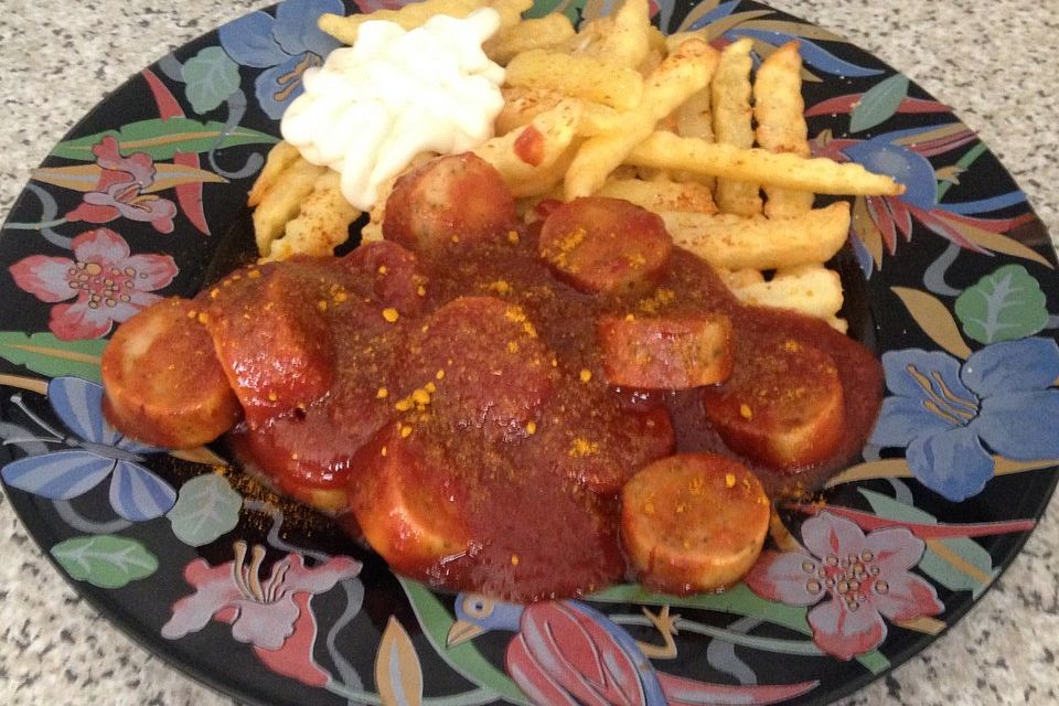 Currysauce zu Currywurst