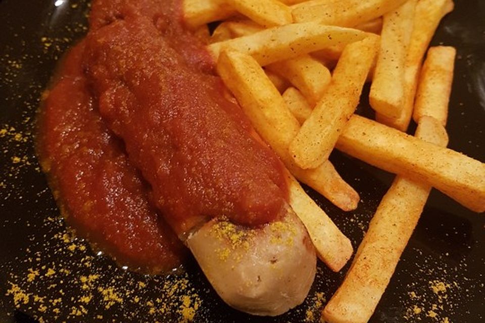 Currysauce zu Currywurst