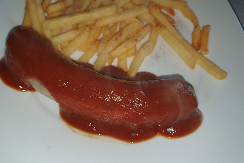 Currysauce zu Currywurst