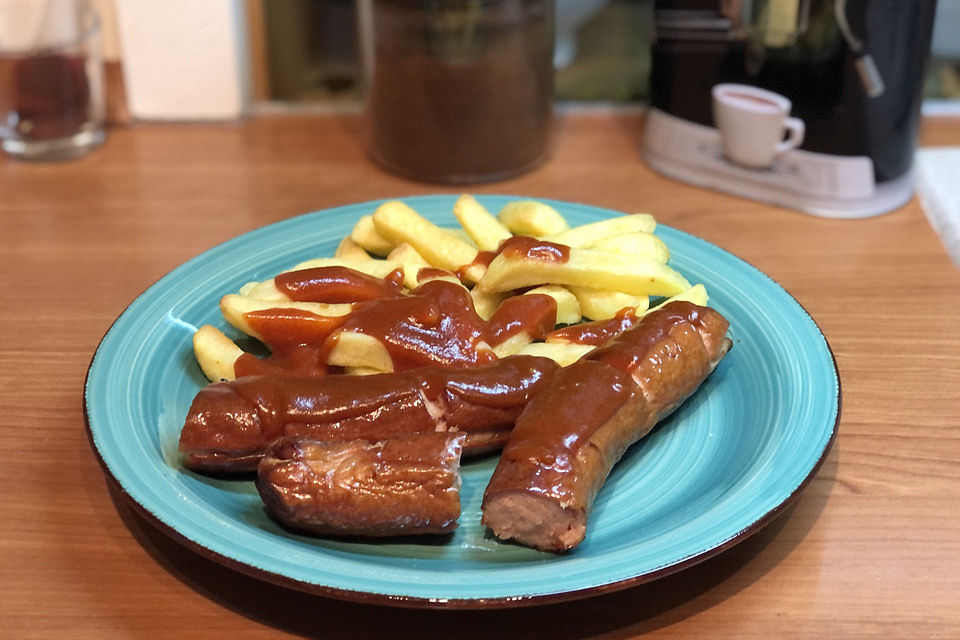 Currysauce zu Currywurst