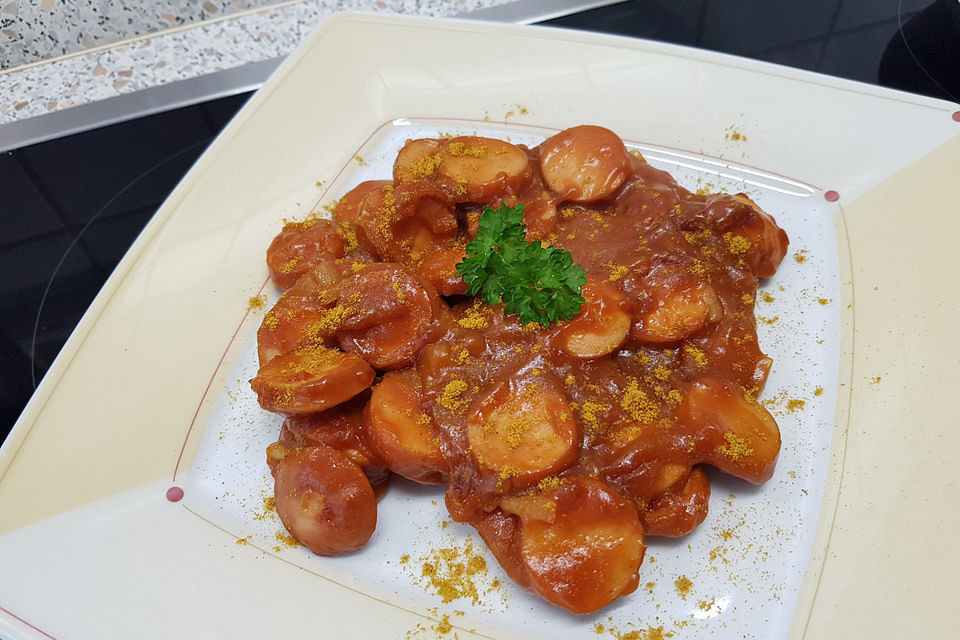 Currysauce zu Currywurst