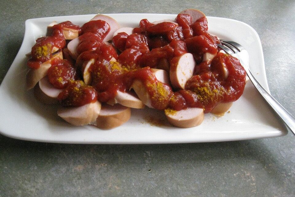 Currysauce zu Currywurst