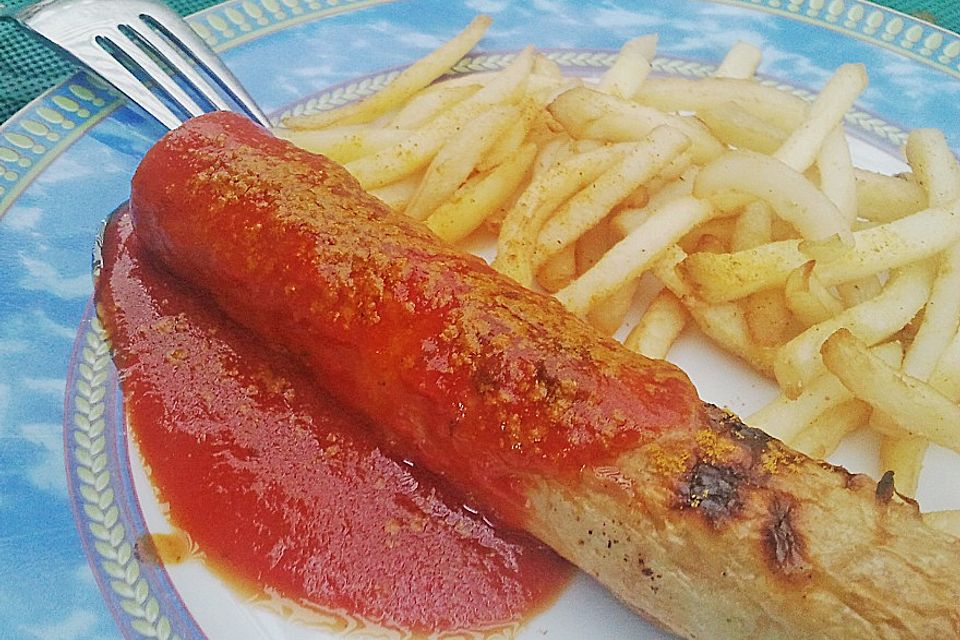 Currysauce zu Currywurst