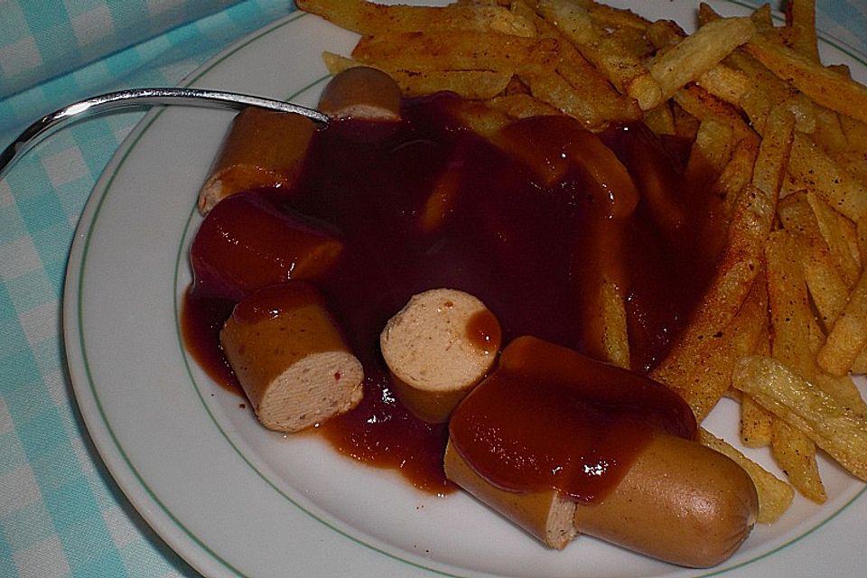 Currysauce zu Currywurst