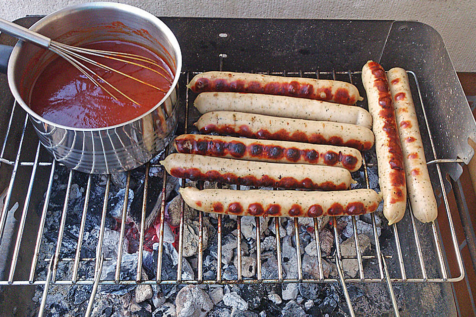 Currysauce zu Currywurst