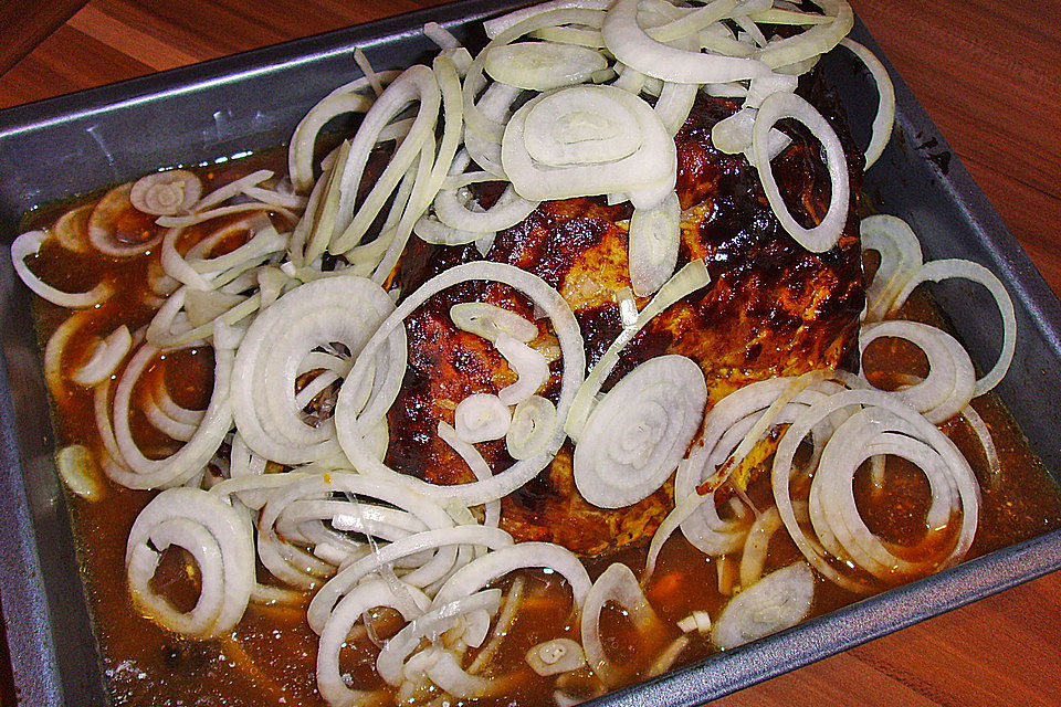 Bigis Schweinebraten mit  Pflaumenmus