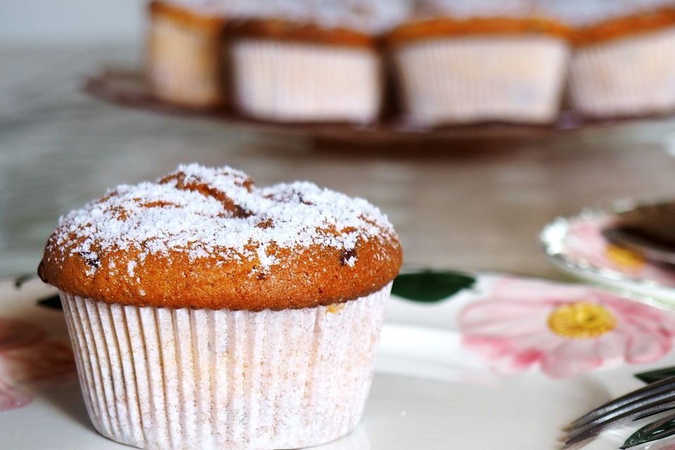 Vanille - Dinkel - Muffins