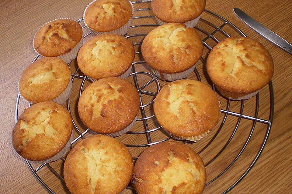 Vanille - Dinkel - Muffins