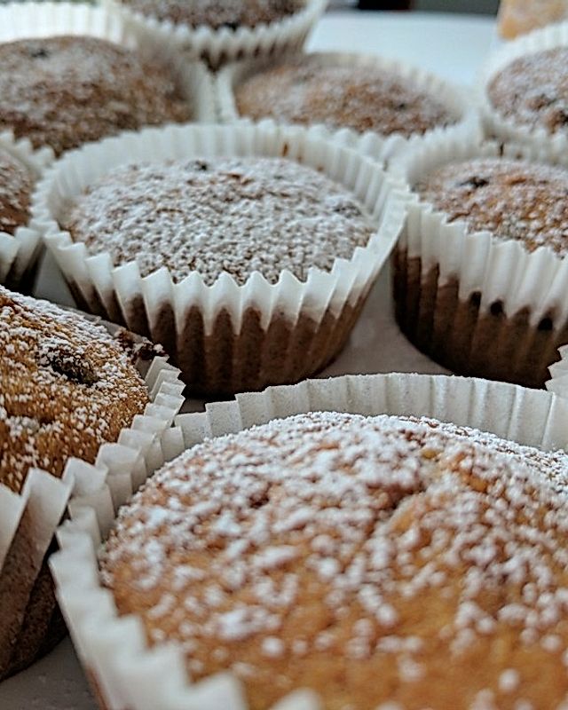 Vanille - Dinkel - Muffins