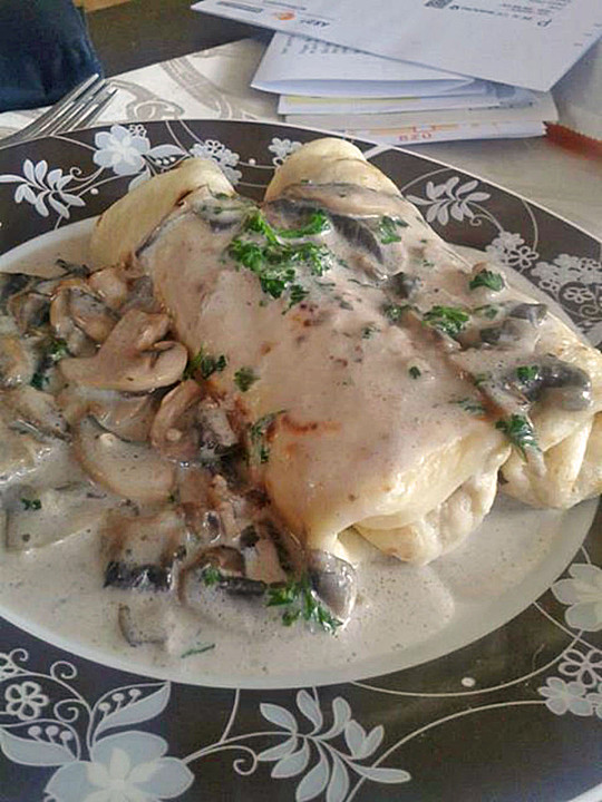 Pfannkuchen Pilz Sosse Rezepte Chefkoch 