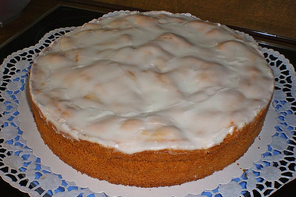 Gedeckter Apfelkuchen