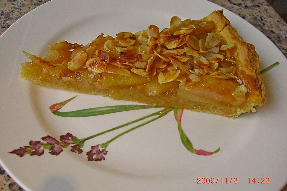 Birnen - Blätterteig - Tarte