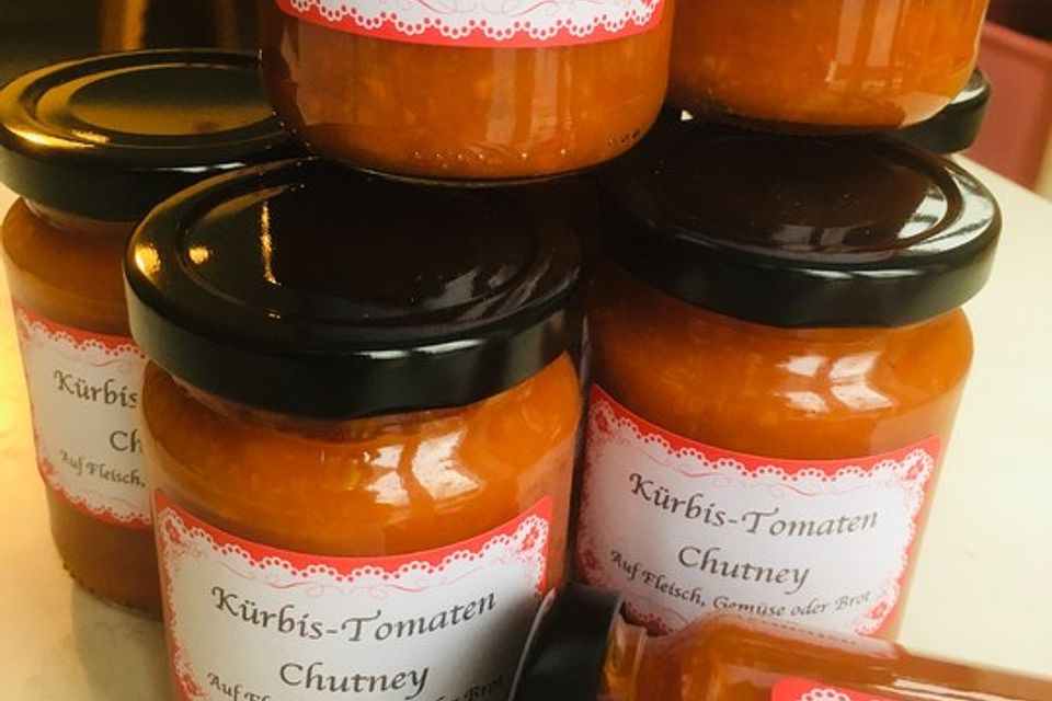 Kürbis - Tomaten - Chutney von Rosinenkind