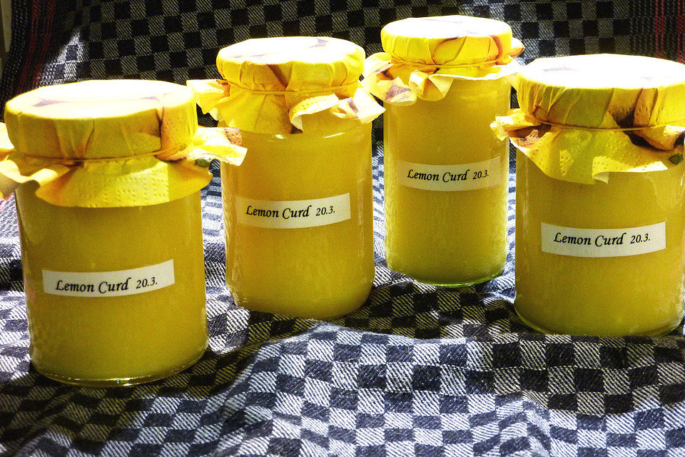 Einfacher Lemon Curd