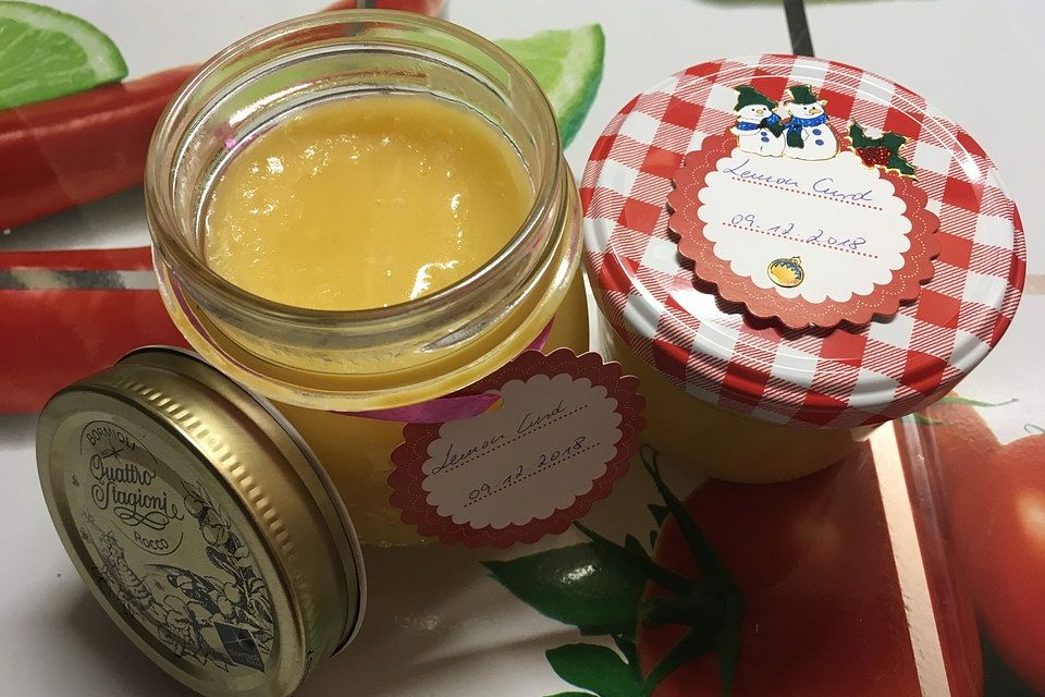 Einfacher Lemon Curd