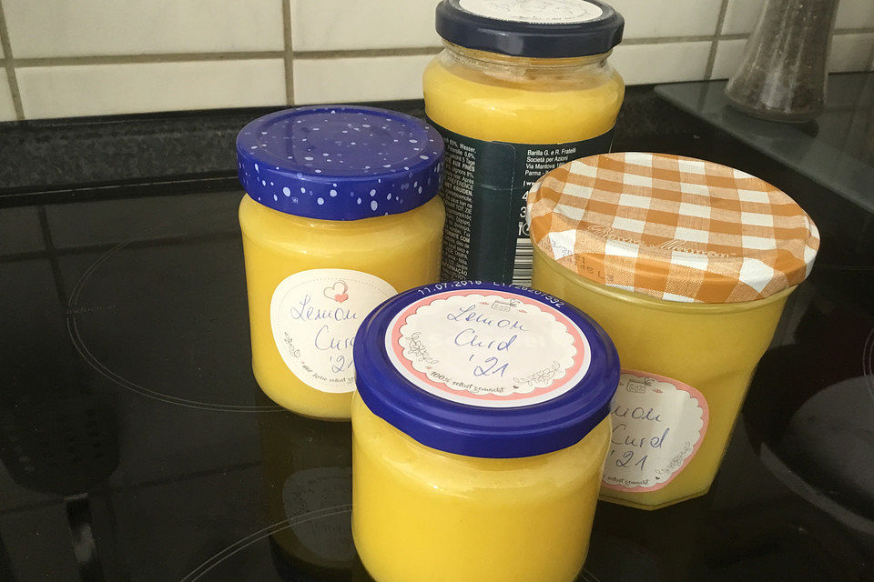 Einfacher Lemon Curd